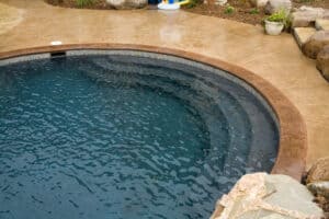 What is a gunite pool? Check out this inground pool.