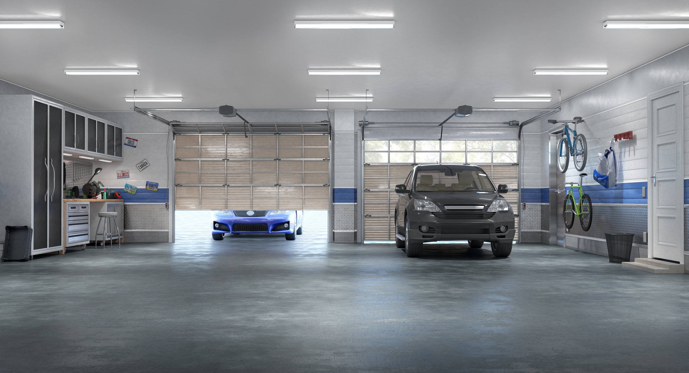 Choose the garage flooring experts.